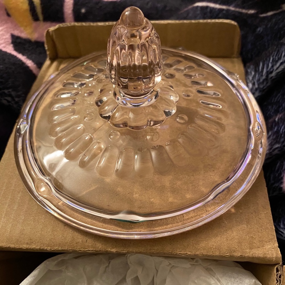 European Retro Nostalgic Glass Candy Jar